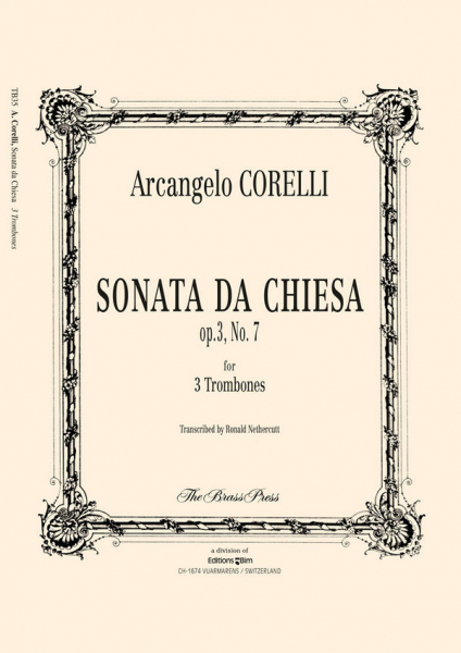 Sonata da Chiesa op.3 no.7 for 3 trombones