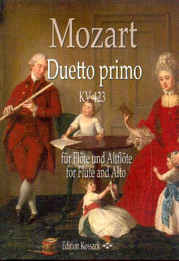 Duetto primo KV423 für Flöte und Altflöte