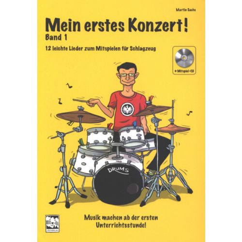 Leu Verlag Schule Für Schlagzeug Mein Erstes Konzert Band 1