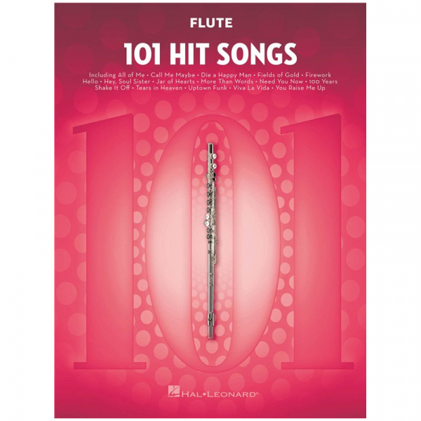 Spielbuch Querflöte 101 Hit Songs
