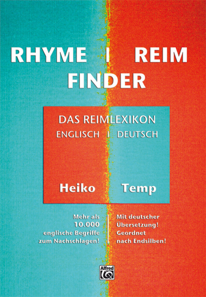 Rhyme-/ Reim-Finder Das Reimlexikon englisch - deutsch
