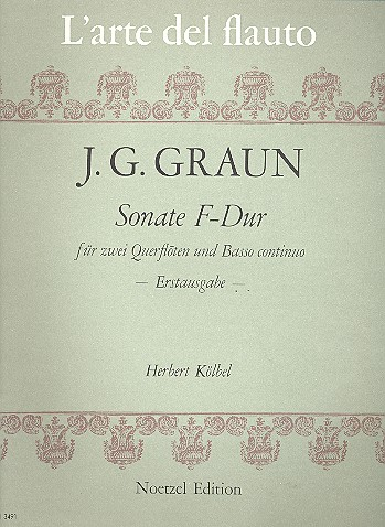 Sonate F-Dur für 2 Flöten und Bc