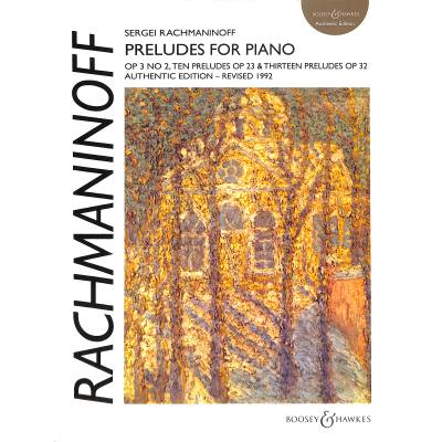 Spielliteratur für Klavier Preludes Op 3/2 + Op 23 + Op 32