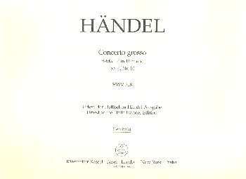 Concerto grosso d-Moll op.6,10 HWV328 für Streichorchester