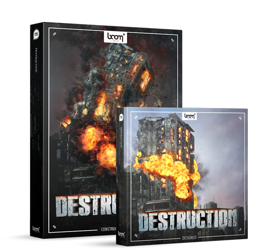Sound Library (Download) Boom Destruction Bundle