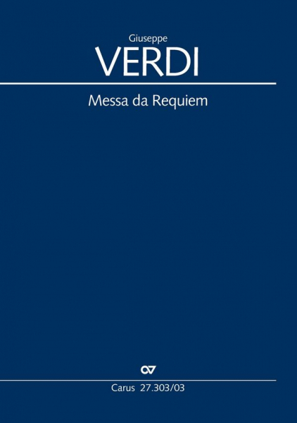 Klavierauszug Messa da Requiem