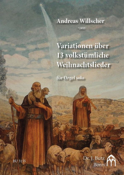 Variationen über 13 volkstümliche Weihnachtslieder für Orgel solo
