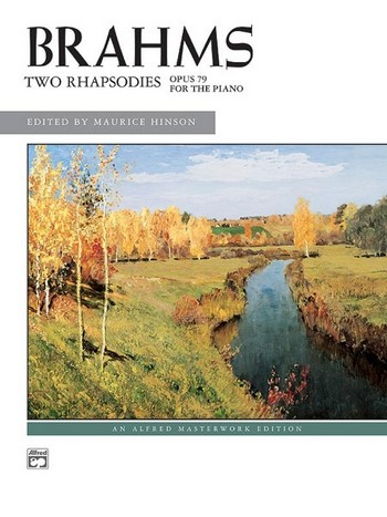 2 Rhapsodien op.79 für Klavier