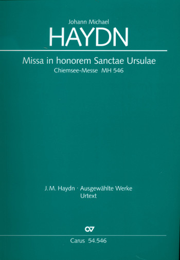 Missa in honorem Sanctae Ursulae MH546 für Soli (SATB), gem Chor, Instrumente und Bc