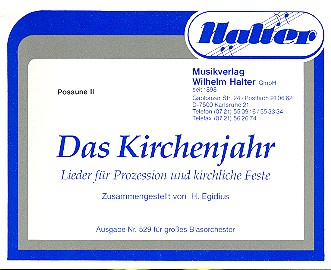 Das Kirchenjahr für Blasorchester