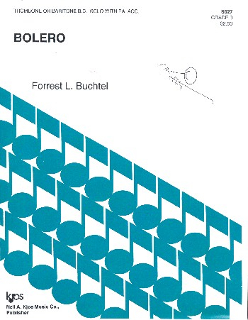 Bolero for trombone (baritone) B.C. and piano