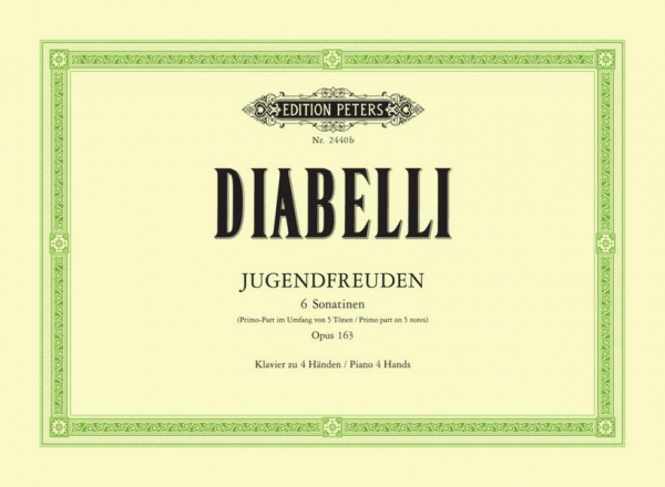 Spielbuch Jugendfreuden op.163 6 Sonatinen