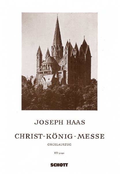 Christ-König-Messe op.88 für Volksgesang und Orgel