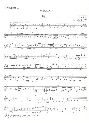 Messe c-Moll KV427 für Soli, Chor und Orchester