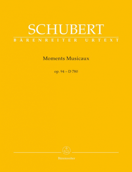 Moments musicaux D780 op.94 für Klavier