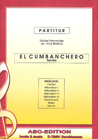 El Cumbanchero : für Akkordeonorchester