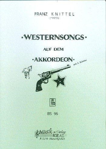 Westernsongs auf dem Akkordeon für Akkordeon mit zweiter Stimme