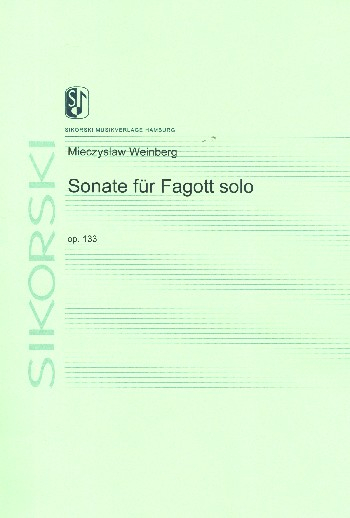 Sonate op.133 für Fagott