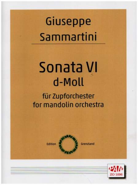 Sonata VI d-Moll für Zupforchester