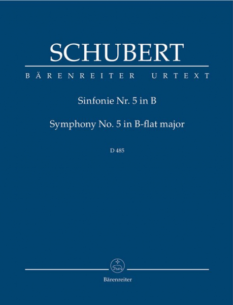 Sinfonie B-Dur Nr.5 D485 für Orchester