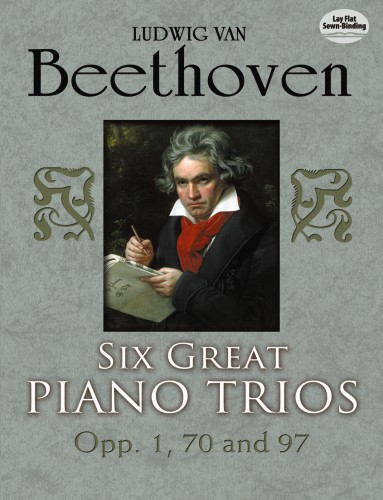 6 great Piano Trios for violin, cello and piano