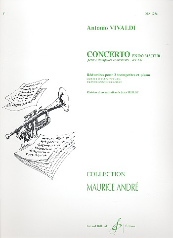 Concerto do majeur RV537 pour 2 trompettes et orchestre