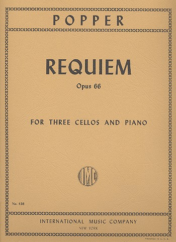Requiem op.66 for 3 violoncellos and piano