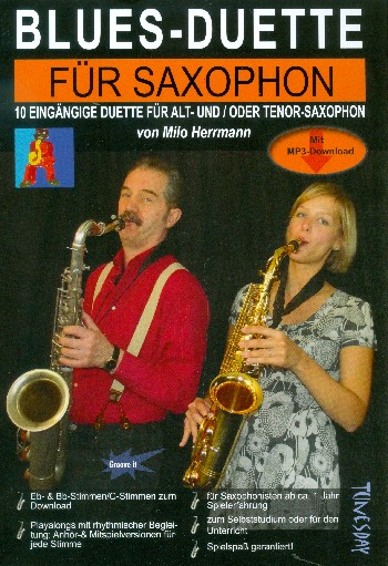 Blues-Duette (+Download) für 2 Saxophone