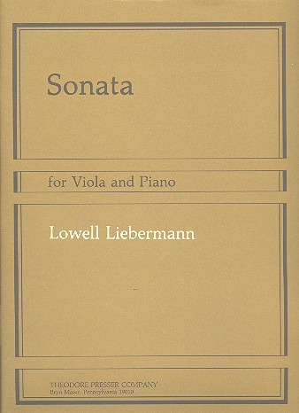 Sonata op.13 for viola and piano