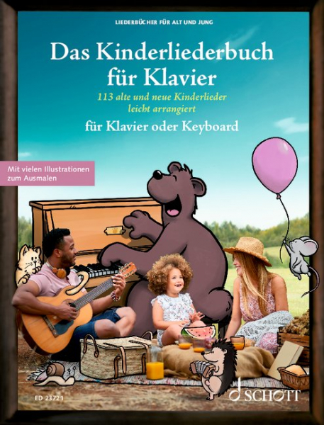 Liederbuch für Klavier Das Kinderliederbuch für Klavier