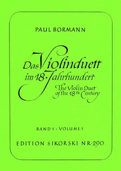 Das Violin-Duett im 18. Jahrhundert