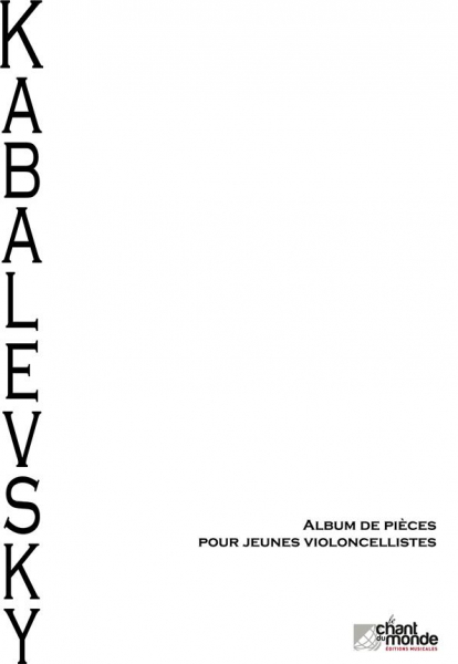 Album des pièces pour jeunes violoncellistes pour violoncelle et piano