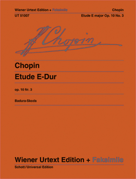 Etuede E-Dur op.10,3 für Klavier