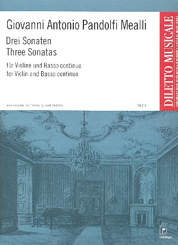 3 Sonaten für Violine und Bc