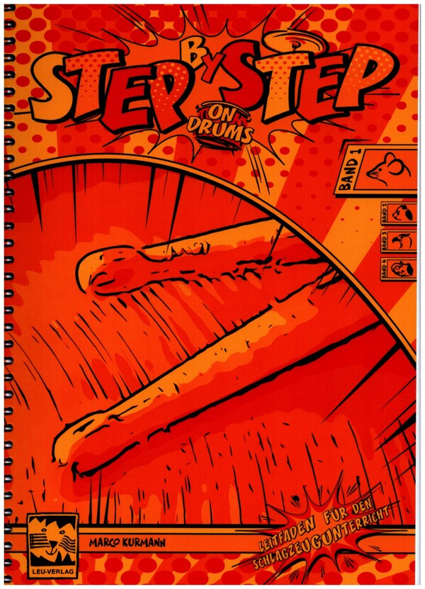 Leu Verlag Schule Für Schlagzeug Step By Step On Drums Band 1