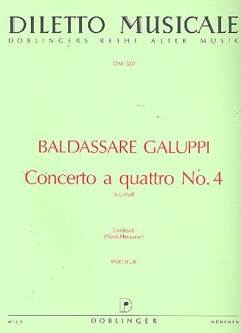 Concerto a quattro c-Moll Nr.4