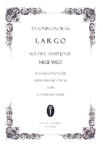 Largo aus Sinfonie Nr.9 für Alphorn und Orgel