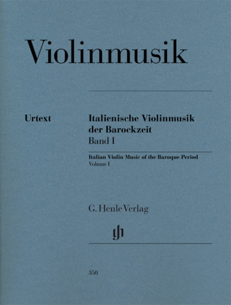 Italienische Violinmusik der Barockzeit Band 1 für Violine und Bc