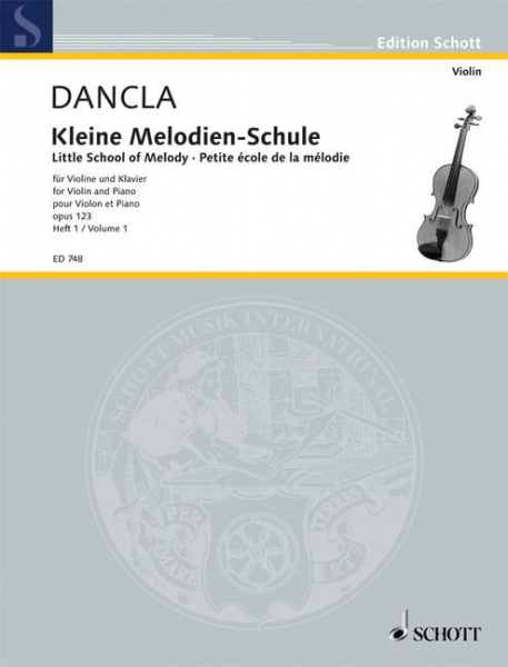 Etüden für Violine Kleine Melodienschule 1, op. 123