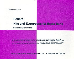Halters Hits and Evergreens Band 1: für Blasorchester