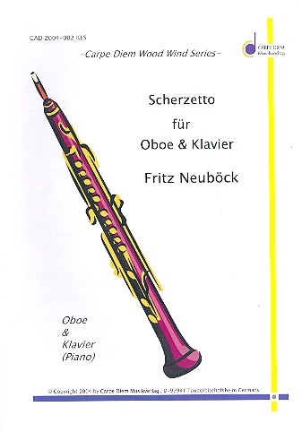 Scherzetto für Oboe und Klavier