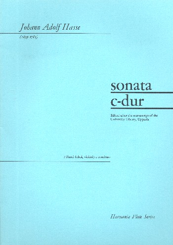 Sonate C-Dur für 2 Flöten (Oboen, Violinen) und Bc