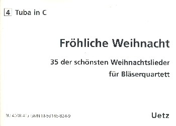Fröhliche Weihnacht für 4 Blechbläser (Ensemble)