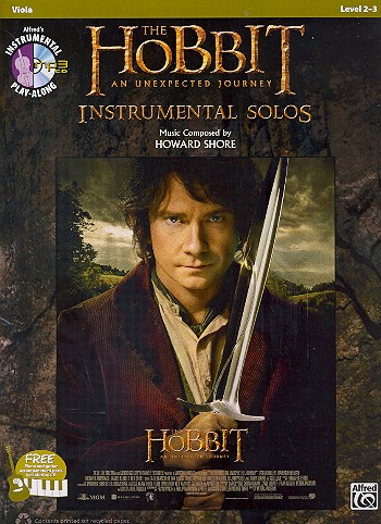 The Hobbit - An unexpected Journey (+CD) for viola