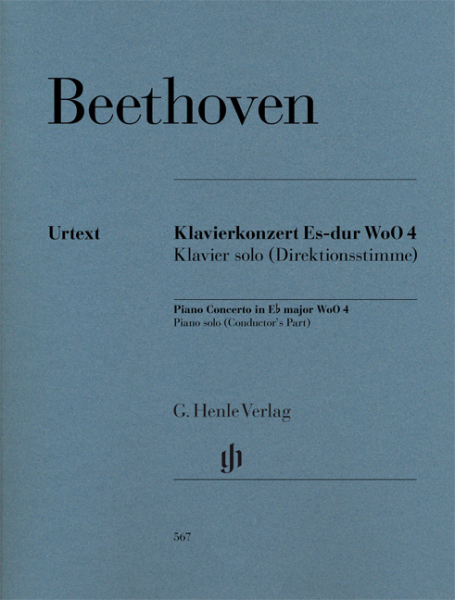 Konzert Es-Dur WoO4 für Klavier und Orchester