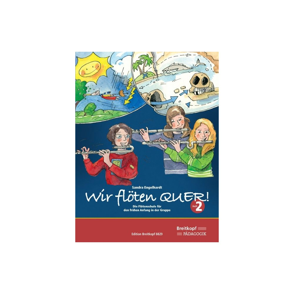 Breitkopf & Härtel Kg Schule Für Querflöte Wir Flöten Quer 2