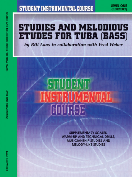Studies and melodious etudes for tuba (bass) level 1