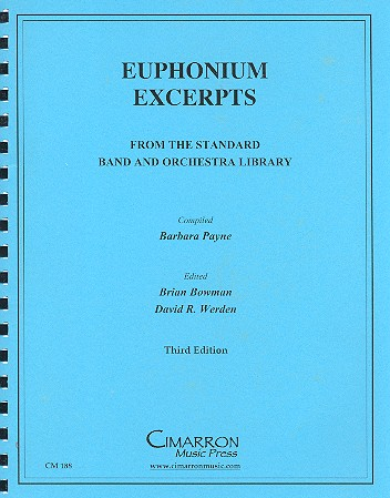 Euphonium Excerpts for euphonium