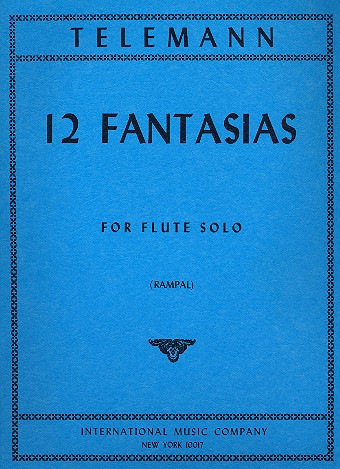 Fantasias for flute solo