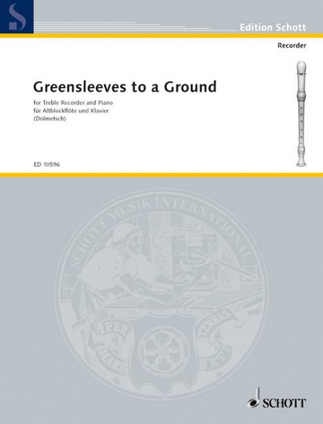 Einzelausgabe Greensleeves to a Ground